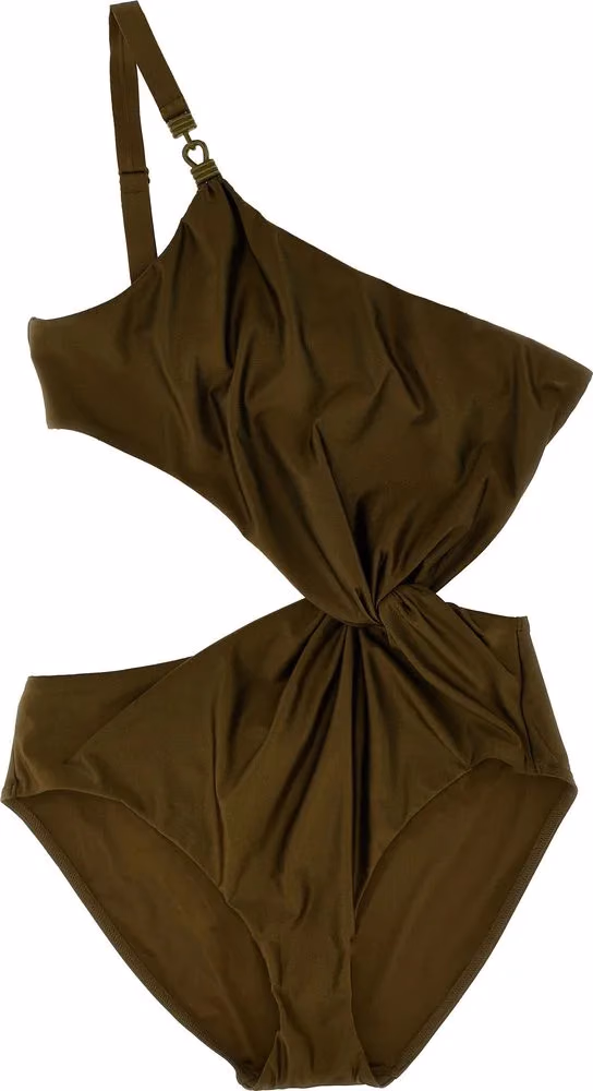 Zimmermann Bicolor Polyamide One-Piece Swimsuit