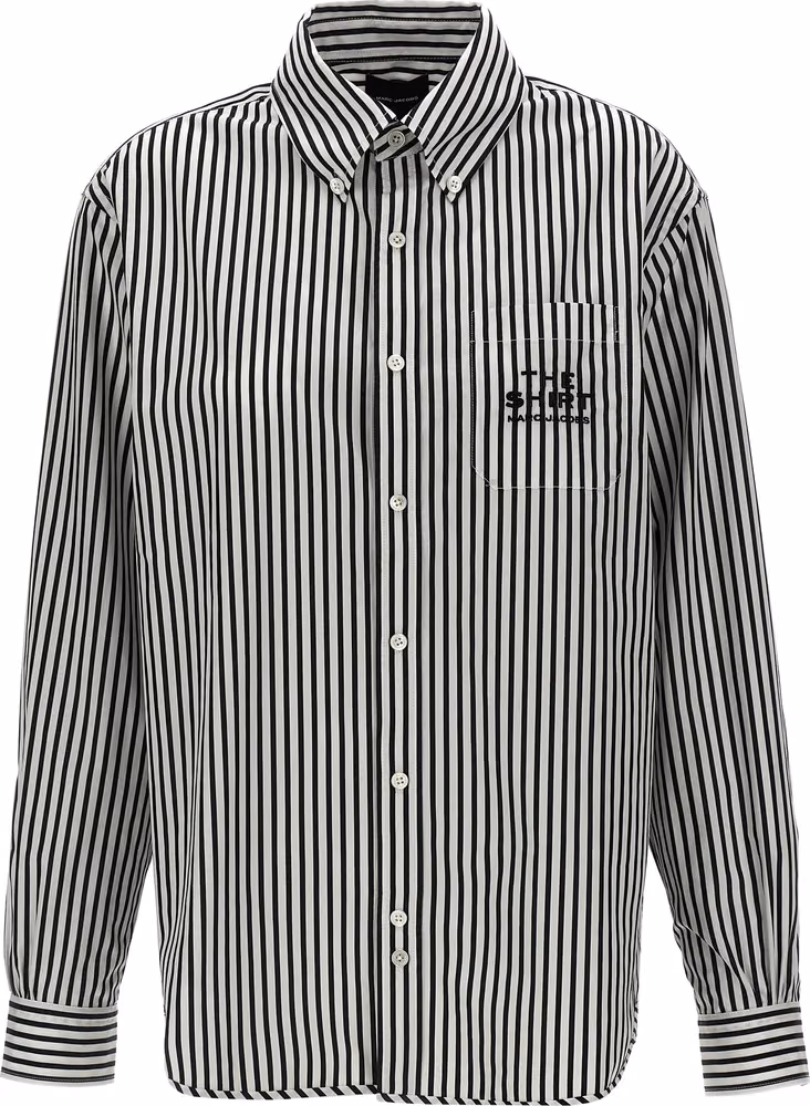 Marc Jacobs Bicolor Cotton Blouse