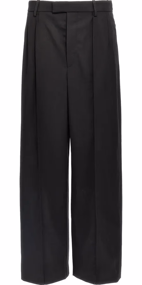 Wardrobe.Nyc Black Wool Casual Pants