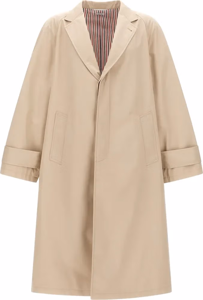 Thom Browne Beige Polyester Coat