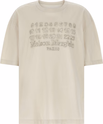 Beige Cotton T-Shirt