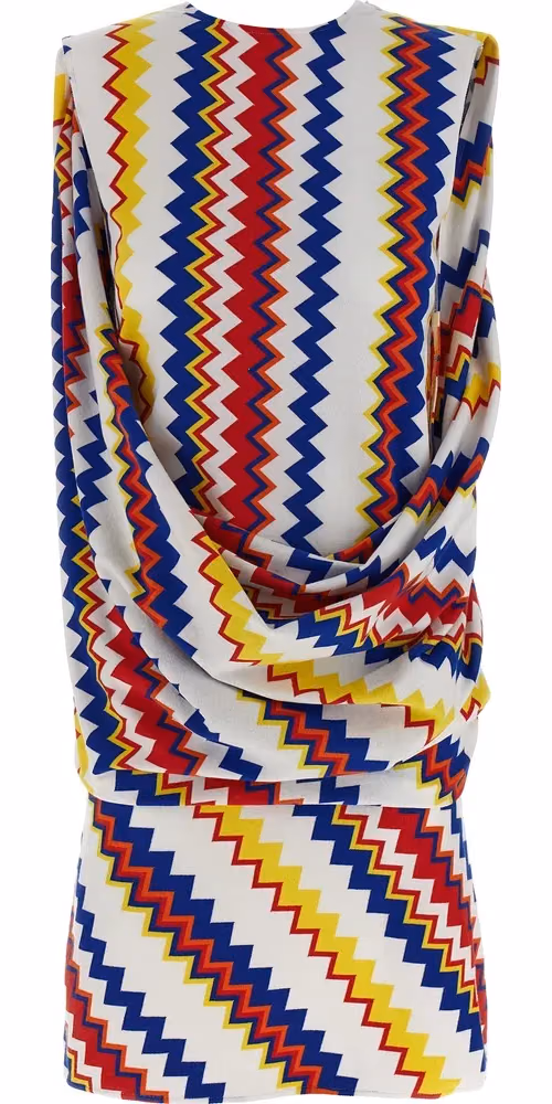 Missoni Multicolor Viscose Short Dress