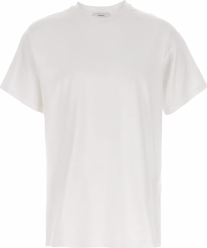 Givenchy White Cotton T-Shirt