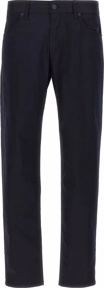 Hugo Boss Blue Cotton Casual Pants