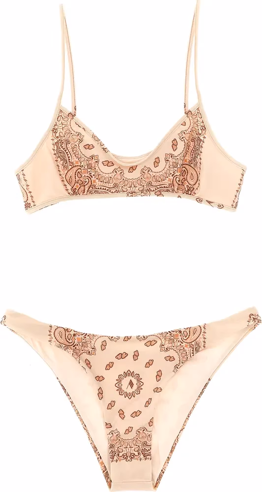 The Attico Multicolor Polyamide Bikini