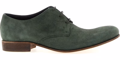Bicolor Suede Leather Oxfords And Derbies