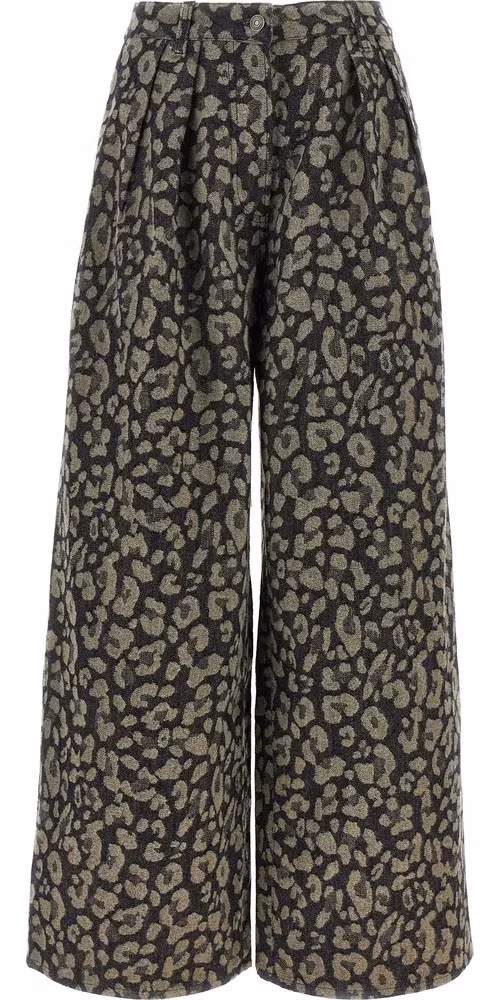 Alanui Multicolor Cotton Casual Pants