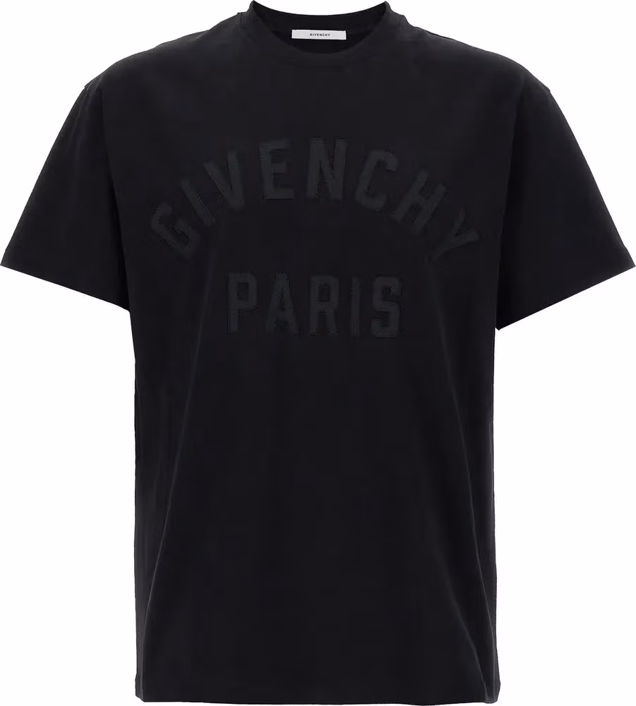 Givenchy Black Cotton T-Shirt