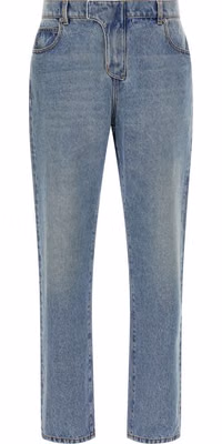 Blue Cotton Jeans Denim
