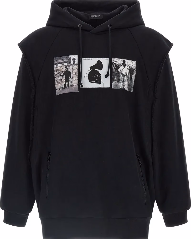 Undercover Black Cotton Sweatshirt