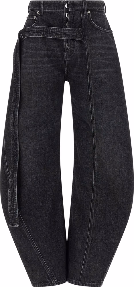 Jean Paul Gaultier Black Cotton Jeans Denim