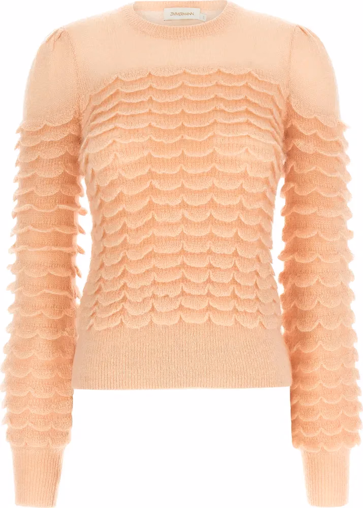 Zimmermann Multicolor Wool Cardigan