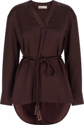 Bordeaux Viscose Blouse
