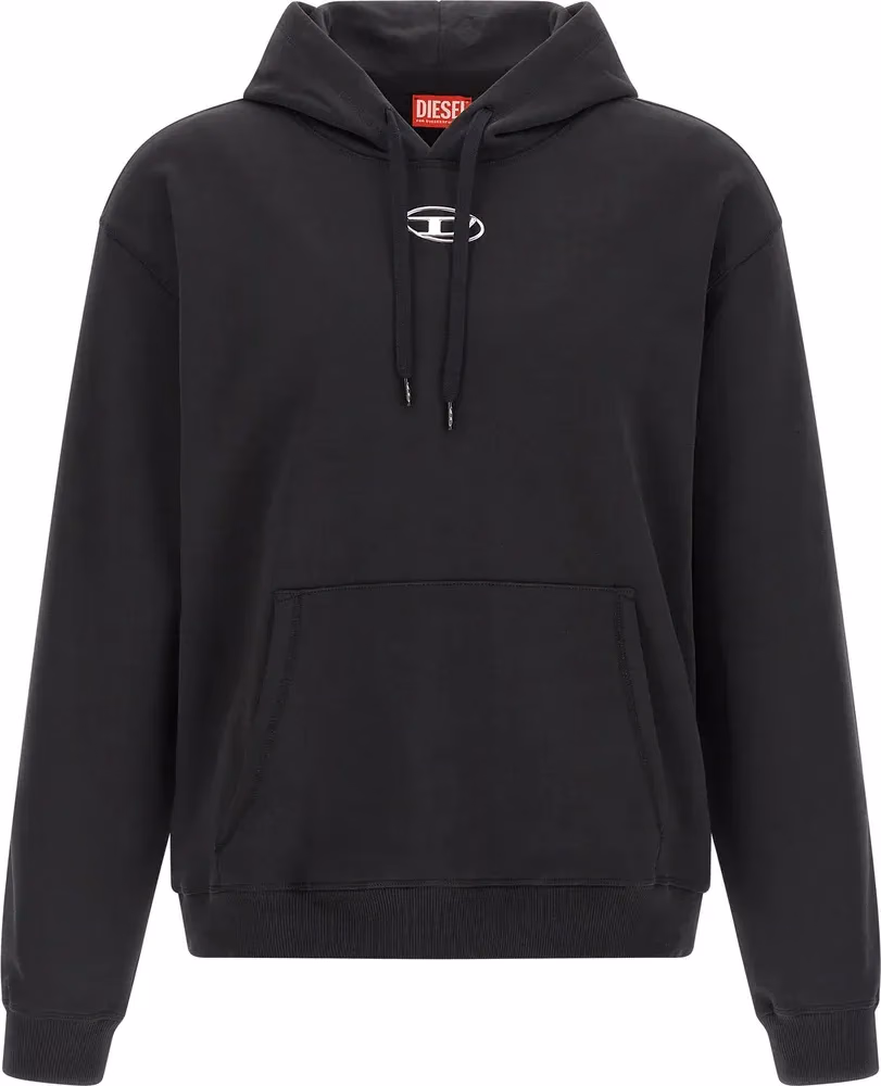 Diesel Black Cotton Sweatshirt