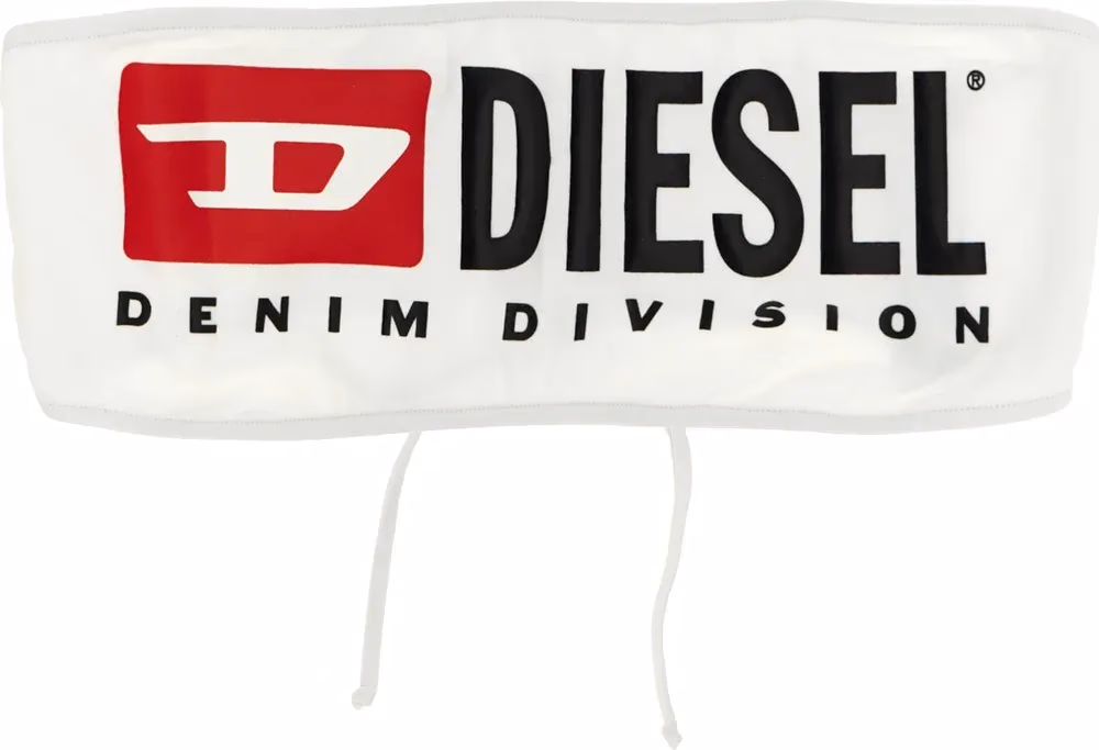 Diesel White Polyamide Bikini