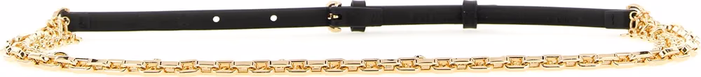 PINKO Gold Cowhide Belt