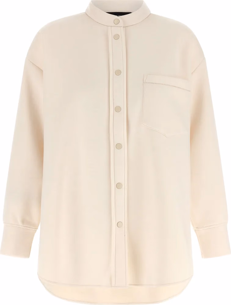Fabiana Filippi Beige Modal Blouse
