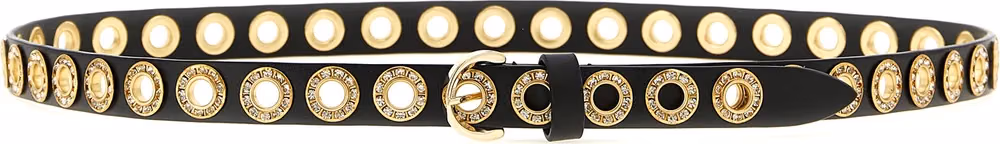PINKO Black Polyethylene Regular Belt