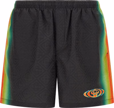 Multicolor Polyester Swim Shorts