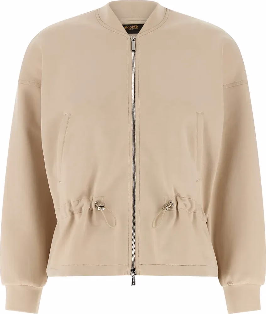 MooRER Beige Cotton Sweatshirt