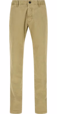 Bicolor Cotton Casual Pants