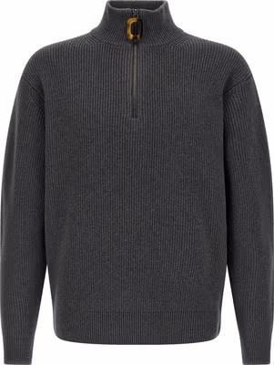 Gray Wool Cardigan
