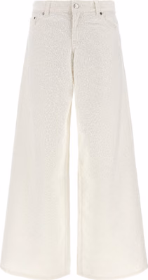 White Cotton Jeans Denim