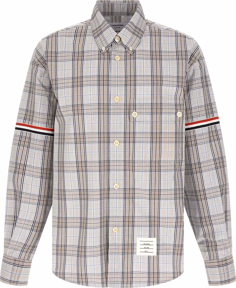 Thom Browne Multicolor Cotton Blouse