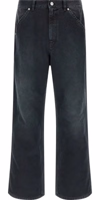 Black Cotton Jeans Denim