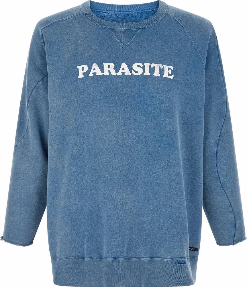 Undercover Blue Cotton Sweatshirt