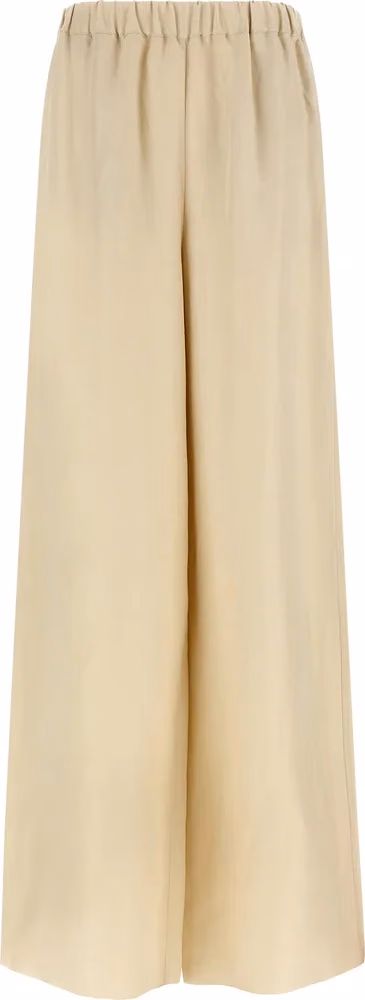 Max Mara Beige Linen Casual Pants