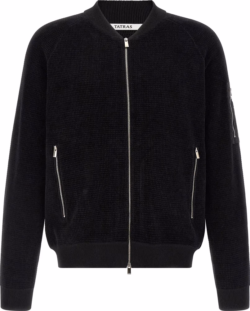 Tatras Black Cotton Bomber