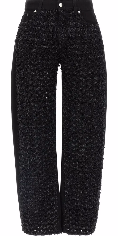 Stella McCartney Black Cotton Jeans Denim