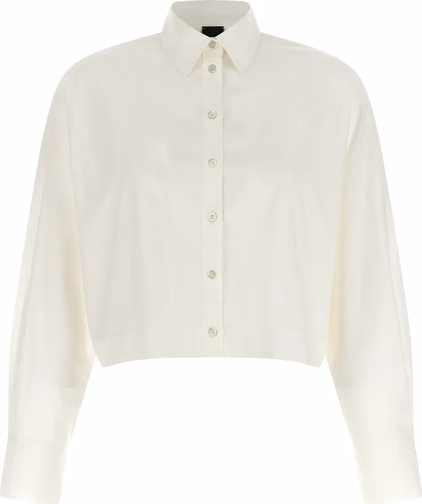 PINKO White Cotton Blouse