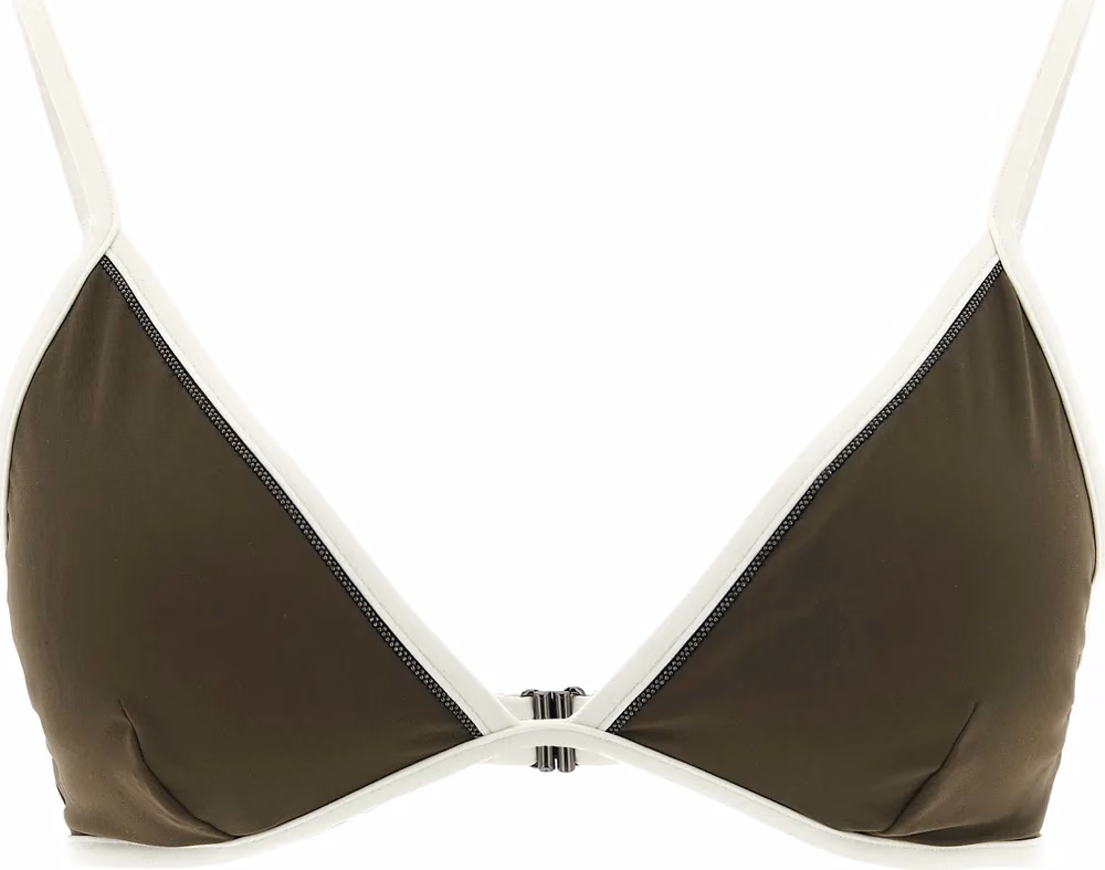 Brunello Cucinelli Bicolor Polyamide Bikini