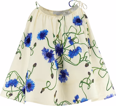 Blue Cotton Blouse