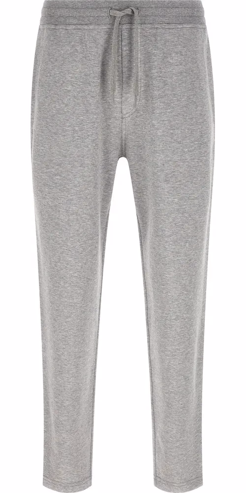 Brunello Cucinelli Gray Cotton Athletic Pants