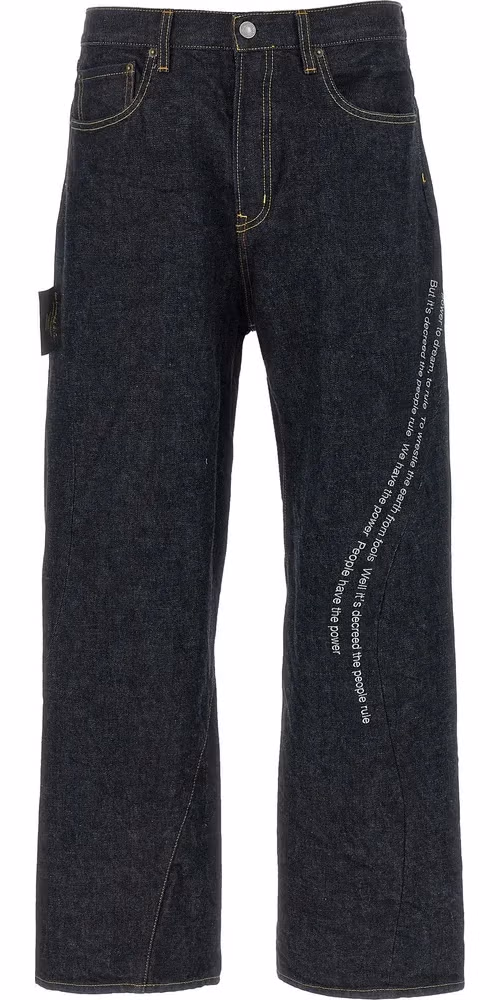 Undercover Blue Cotton Jeans Denim