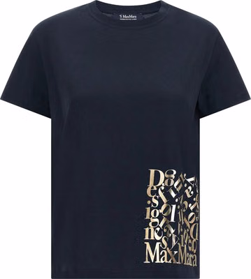 Blue Cotton T-Shirt