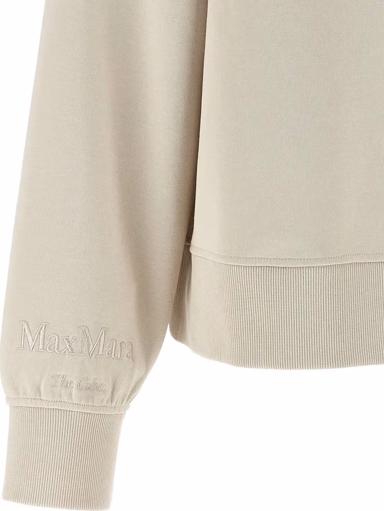 'S Max Mara Beige Cotton Sweatshirt
