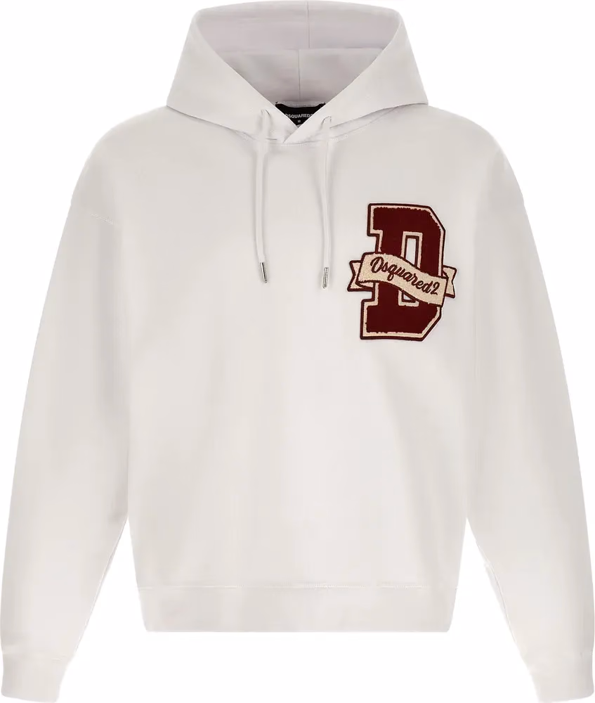 Dsquared² White Cotton Sweatshirt