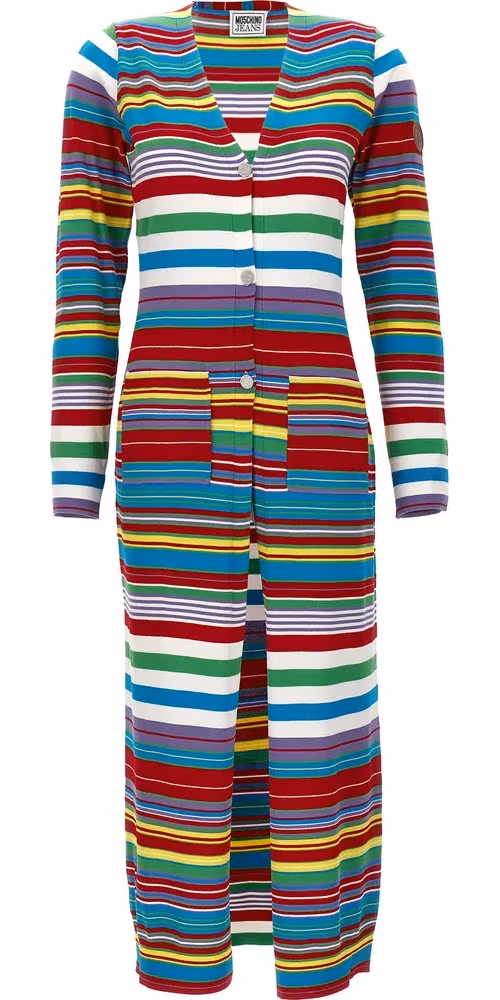 MO5CH1NO JEANS Multicolor Viscose Cardigan