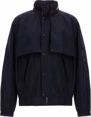 Blue Polyamide Shell Jacket