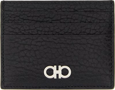 Black Calfskin Cardholder