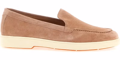 Multicolor Calfskin Slip-On Loafers