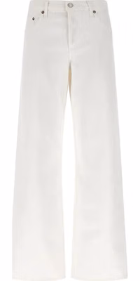 White Cotton Jeans Denim