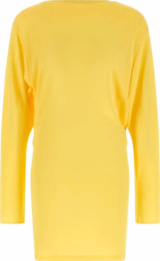 Jacquemus Bicolor Viscose Short Dress