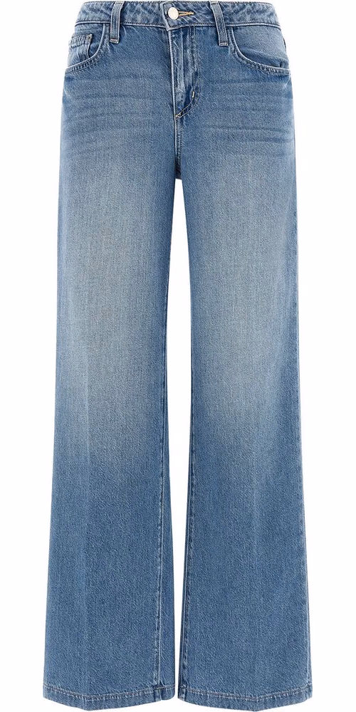 L'Agence Blue Cotton Jeans Denim