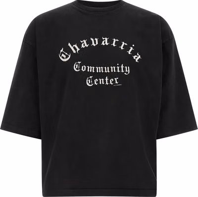 Black Cotton T-Shirt