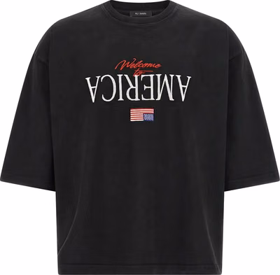 Black Cotton T-Shirt